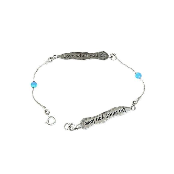 aurastella Jewelry - Love what you do Do what you love bracelet